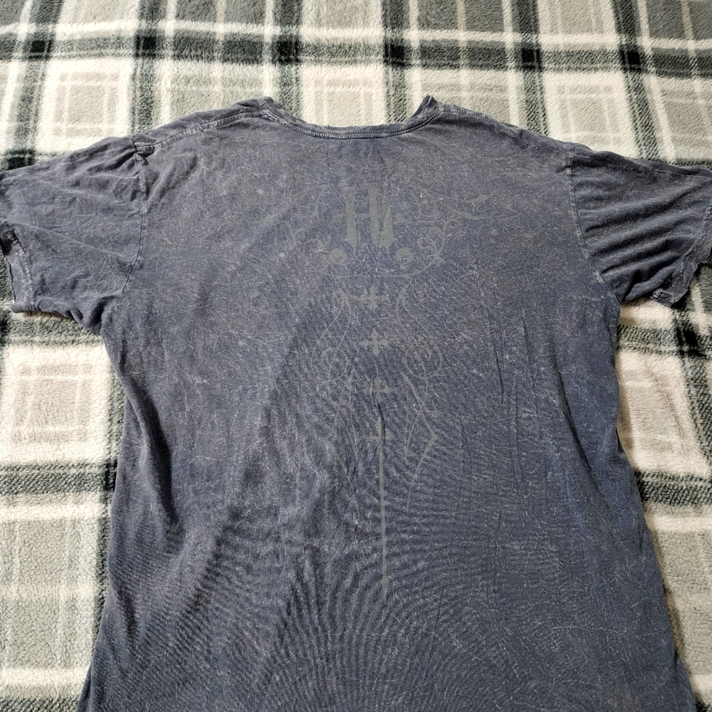 Men's Large Affliction Reversible shirt.